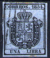 España Nº 31. Año 1854 - Gebruikt