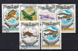 Timbres Thèmes Transport Avions - Vliegtuigen