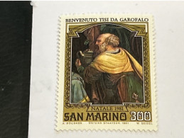 1981 Natale Adorazione Dei Magi E S.Bartolomeo Benvenuto Todi Da Garofalo - Lire 300 - Catalogo Unificato 1086 - Unused Stamps