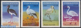Uzbekistan 2003 Birds 4v, Mint NH, Nature - Birds - Uzbekistán