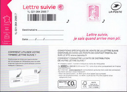 FRANCE - LA LETTRE SUIVIE (LS 4) 2ème Tirage De 2016. Prix LE PLUS BAS Sur Delcampe. - Unused Stamps