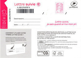 FRANCE - LA LETTRE SUIVIE (LS 5) 3ème Tirage De 2016. Fond Avec Points Et Fleurs Stylisées. BAS Prix. - Unused Stamps