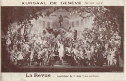 GENEVE -- Kursaal - La Revue - Apotheose Du 2 Eme Acte - Dans Les Roses - Genève