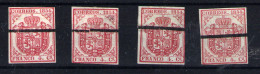 España Nº 32Ma Y 32AMA. Año 1854 - Used Stamps