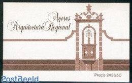 Azores 1986 Fountains Booklet, Mint NH, Stamp Booklets - Art - Architecture - Non Classés