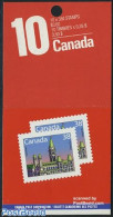 Canada 1989 Parliament Booklet, Mint NH, Stamp Booklets - Ongebruikt