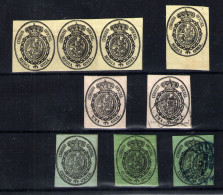 España Nº 35/37ª, 36/37. Año 1855 - Used Stamps