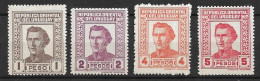 URUGUAY 1939-44 José Gervasio Artigas MNH - Uruguay