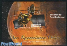 Dominica 2006 Mars Reconnaissance Orbiter S/s, Mint NH, Transport - Space Exploration - Dominicaanse Republiek