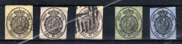 España Nº 35/38. Año 1855 - Usados