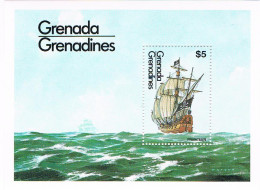 Grenada/Gren.: Schiffe; Satz Und Block - Maritime