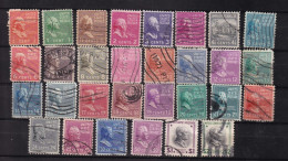 Etats-Unis D'Amerique YT° 368-399 - Used Stamps