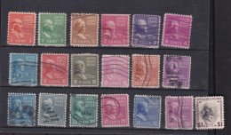 Etats-Unis D'Amerique YT° 368-399 - Used Stamps