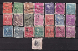 Etats-Unis D'Amerique YT° 368-399 - Used Stamps