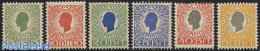 Danish West Indies 1905 Definitives 6v, Mint NH - Danemark (Antilles)