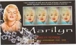 Dominica: Marilyn Monroe Im Kleinbogen - Acteurs