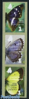 Finland 2007 Butterflies 3v S-a, Mint NH, Nature - Butterflies - Unused Stamps