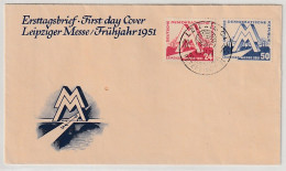 DDR - FDC: Leipziger Frühjahrsmesse 1951 - Altri & Non Classificati