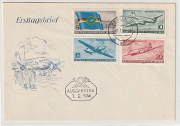DDR - FDC: Interflug 1956 - Sonstige & Ohne Zuordnung