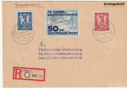 DDR - FDC: Postgewerkschaft, Befund Mayer - Sonstige & Ohne Zuordnung
