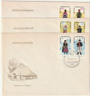 DDR - FDC: Volkstrachten (I) - Other & Unclassified