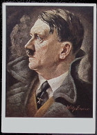 ADOLF HITLER  KunstAK Nach Gemälde Willy Erner  Um 1940 - Uomini Politici E Militari