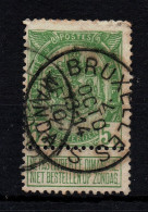 Belgium Belgique Bruxelles MANDATS Used Stamps Son Sotn Postmarks Obliteration - 1893-1907 Wappen