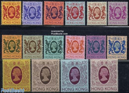 Hong Kong 1982 Definitives 16v, Mint NH - Unused Stamps