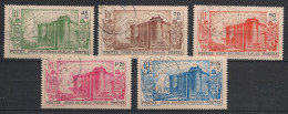 AEF - 1939 - N°YT. 72 à 76 - Révolution Française - Oblitéré / Used - Usati