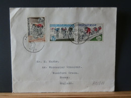 A12/913  LETTRE BELGE 1963 - Wielrennen