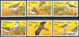 Saint Helena 1993 WWF/Wirebird 6v, Mint NH, Nature - Birds - World Wildlife Fund (WWF) - Sainte-Hélène