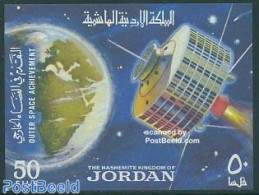 Jordan 1965 Space Exploration S/s, Mint NH, Transport - Space Exploration - Jordania