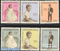 Luxemburg 1961 Caritas 6v, Mint NH, History - Kings & Queens (Royalty) - Nuevos