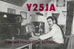 German Democratic Republic Radio Amateur QSL Card Y03CD Y25JA 1984 - Radio Amatoriale