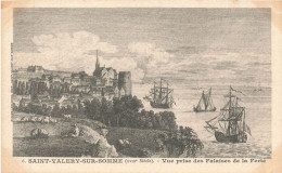 SAINT VALERY SUR SOMME : VUE PRISE DES FALAISES DE LA FERTE - Saint Valery Sur Somme