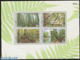 Thailand 1996 Royal Forests S/s, Mint NH, Nature - Thaïlande