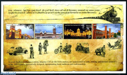 India 2010 Railway Stations S/s, Mint NH, Transport - Railways - Art - Architecture - Unused Stamps