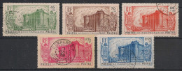 GUINEE - 1939 - N°YT. 153 à 157 - Révolution Française - Oblitéré / Used - Usados