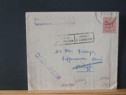 A12/925    EMPRIMES DE BRUGGE 1955 RETOUR - Storia Postale