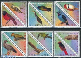 Suriname, Republic 2001 Birds 6x2v, Mint NH, Nature - Birds - Suriname