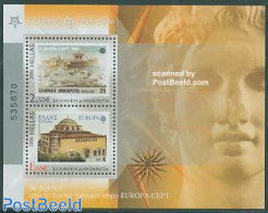 Greece 2006 50 Years Europa Stamps S/s, Mint NH, History - Europa Hang-on Issues - Stamps On Stamps - Nuovi