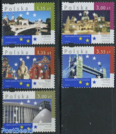 Poland 2007 European Capitals 5v, Mint NH, History - Europa Hang-on Issues - Art - Architecture - Bridges And Tunnels .. - Nuevos