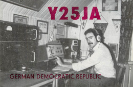 German Democratic Republic Radio Amateur QSL Card Y03CD Y25JA 1984 - Radio Amatoriale