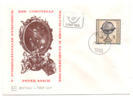 Österreich 1977 MiNr.: 1554 Coronelli Ersttag; Austria FDC Scott: 1062 YT: 1384 Sg: 1788 - FDC