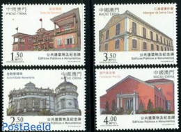 Macao 2011 Public Buildings & Monuments 4v, Mint NH, Art - Architecture - Unused Stamps