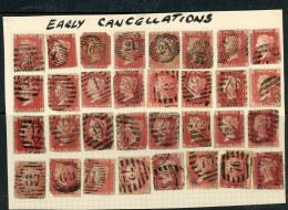 Great Britain USED Penny Red - Unused Stamps