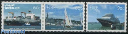 Ireland 2013 Ships 3v (1v+[:]), Mint NH, Transport - Ships And Boats - Unused Stamps