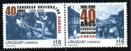 2006 Uruguay Syndical Unification Congress 40th Anniversary #2166 **MNH - Uruguay