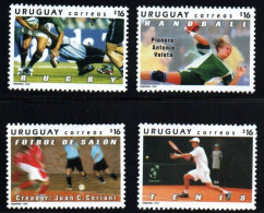 2006 Uruguay Sports Indoor Soccer Tennis Rugby Handball #2174 - 2177 **MNH - Uruguay