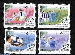 Macao 2024 Hospital 4v, Mint NH, Health - Health - Unused Stamps